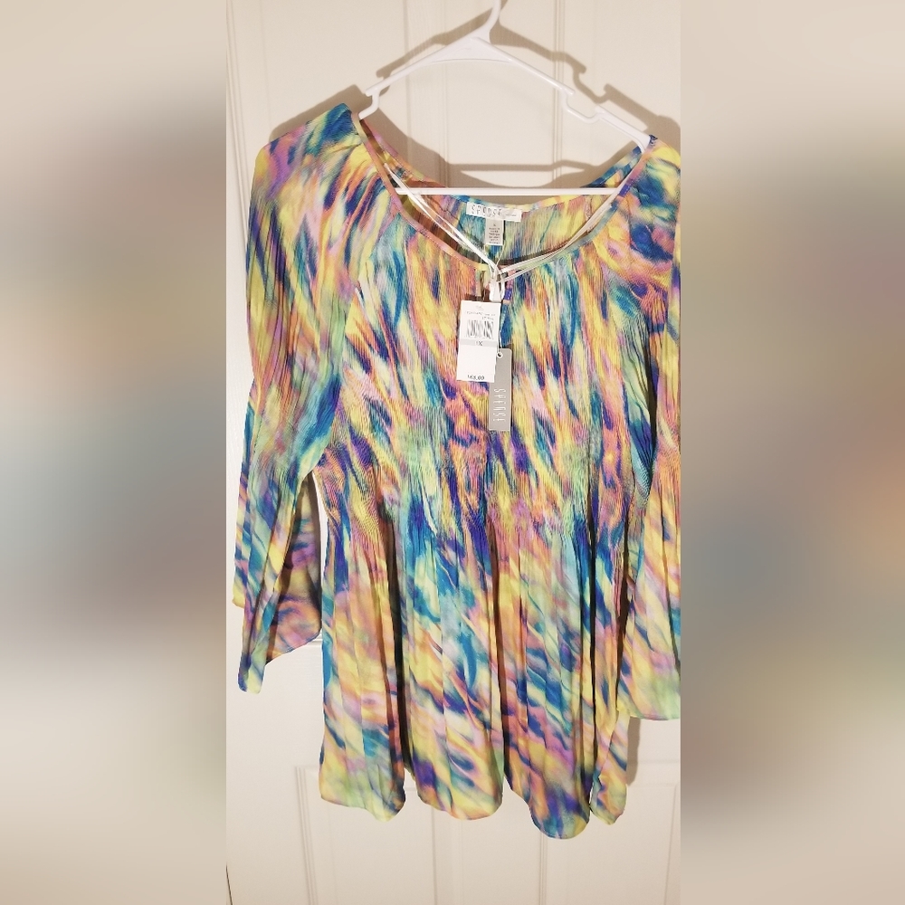 Spense Women's Top Long Sleeve Blouse Size 1X